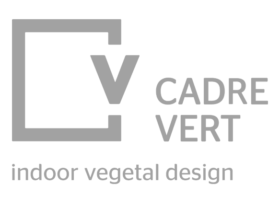 Logo Cadre Vert - design végétal d'intérieur - Stratos Solutions